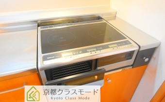 2口IHコンロ(グリル付き)