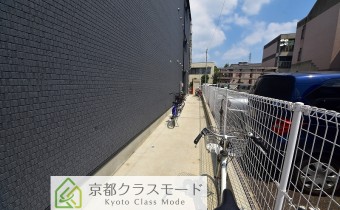 通路＆駐輪スペース