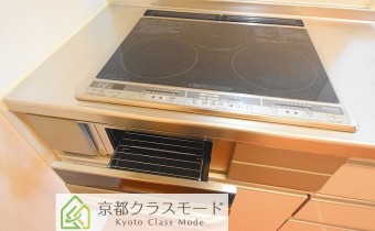 3口IHコンロ（グリル付き）