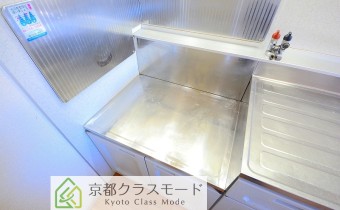 2口コンロ設置可