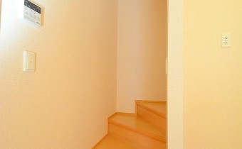 2階へ