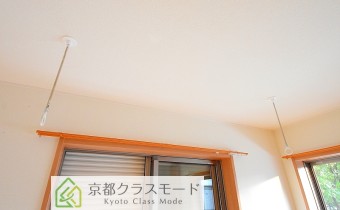 室内物干しバー