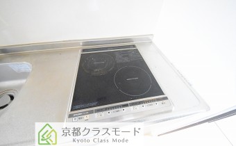 2口コンロ（IH＆ラジエント）