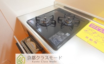 2口ガスコンロ（グリル付）