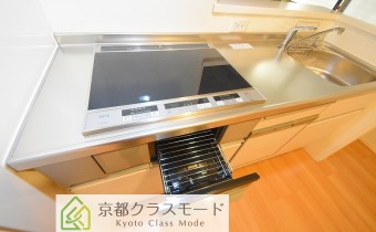 3口IHコンロ（グリル付き）