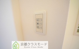 電動シャッターのボタン