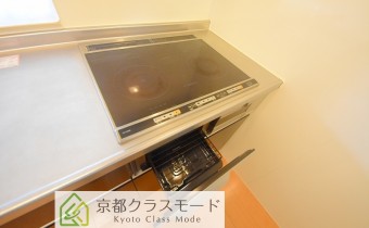3口IHコンロ（グリル付き）