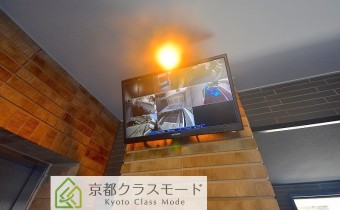 防犯カメラ映像モニター