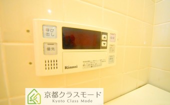 追い焚き機能付バス