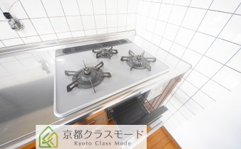 3口コンロ＆グリル