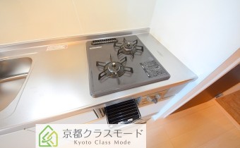 2口ガスコンロ（グリル付）