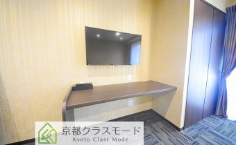 壁掛TV+デスク