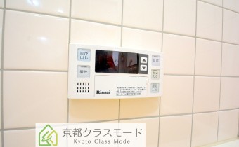 追い焚き機能付バス