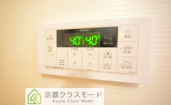 追い焚き機能付バス