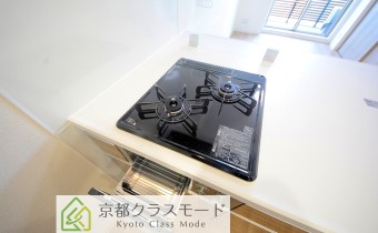 2口ガスコンロ（グリル付）
