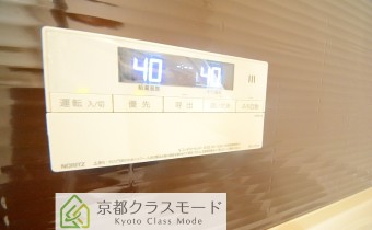 追い焚き機能付バス