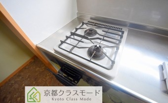 2口ガスコンロ（グリル付）