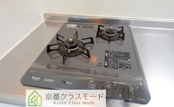 2口ガスコンロ　