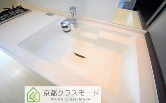 鏡が付いていますのでシャンプードレッサーとしてもご利用頂けます♪