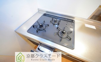 3口ガスコンロ（グリル付）