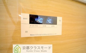 追い焚き機能付バス