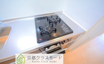 2口ガスコンロ（グリル付）