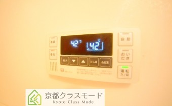 追い焚き機能付バス