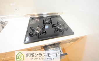 3口ガスコンロ＆グリル
