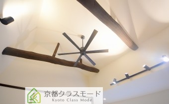 シーリングファン＆お洒落な間接照明