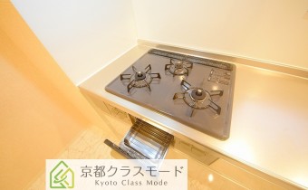 3口ガスコンロ＆グリル