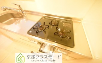 3口ガスコンロ（グリル付）