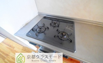 3口ガスコンロ＆グリル