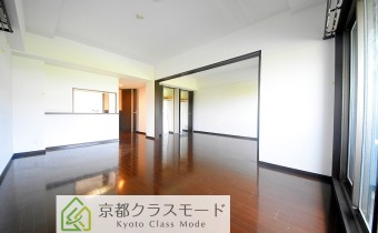 「角部屋」で鴨川に面した1LDK！陽当たりもよく快適♪