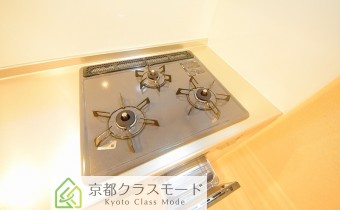 3口ガスコンロ＆グリル
