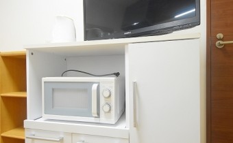 電子レンジ＆TV付き