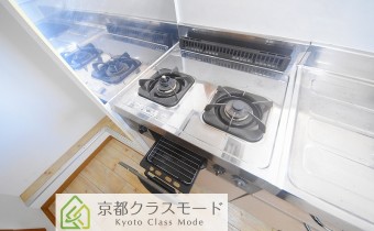 2口ガスコンロ＆グリル