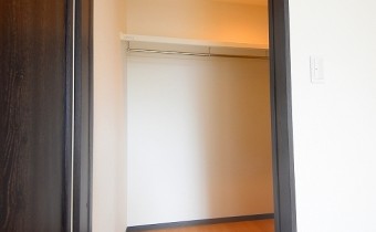 Room 6.75のウォークインクローゼット