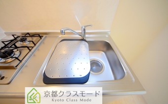 調理スペース＆シンク　