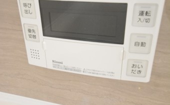 追い焚き機能付バス