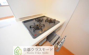 ３口ガスコンロ＆グリル