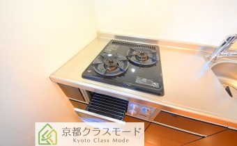 2口ガスコンロ（グリル付）