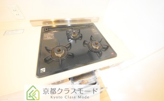 3口ガスコンロ＆グリル