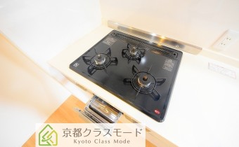 3口ガスコンロ＆グリル