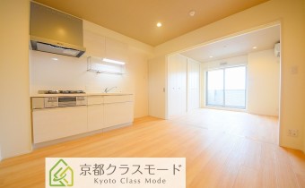お洒落な室内空間♪ダブルクローゼットなど収納力もあり！