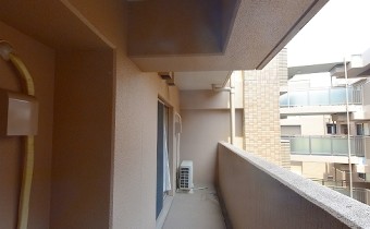 洋室側バルコニー