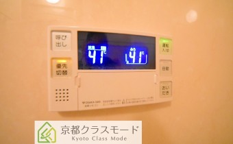 追い焚き機能付バス