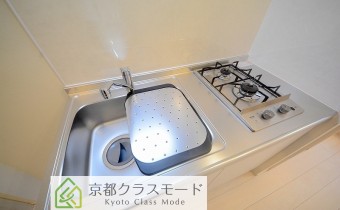 2口ガスコンロ＆シンク