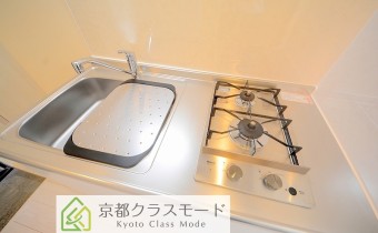 2口ガスコンロ＆シンク