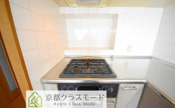 3口ガスコンロ（グリル付き）