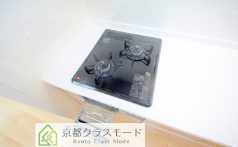 2口ガスコンロ（グリル付）
